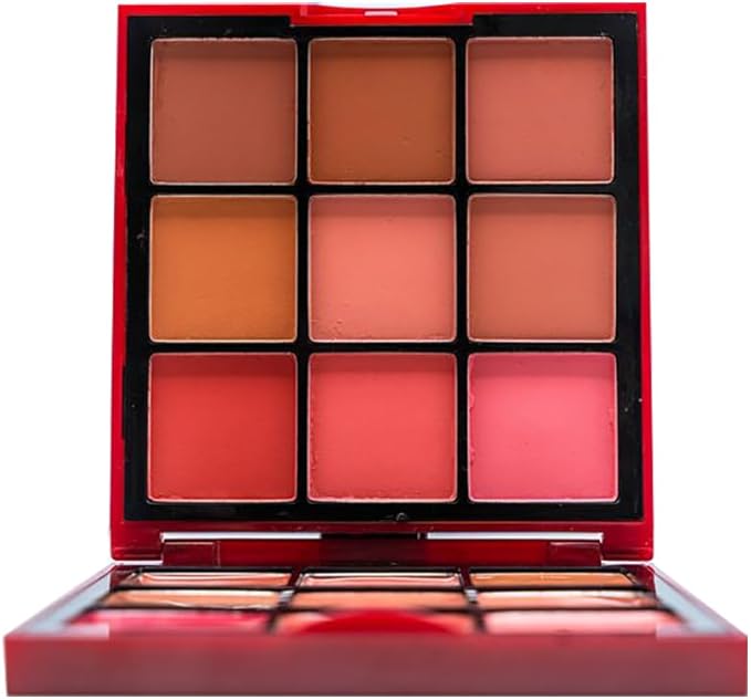 Carla Rose Cream & Powder Blush Palette - 18 Colors