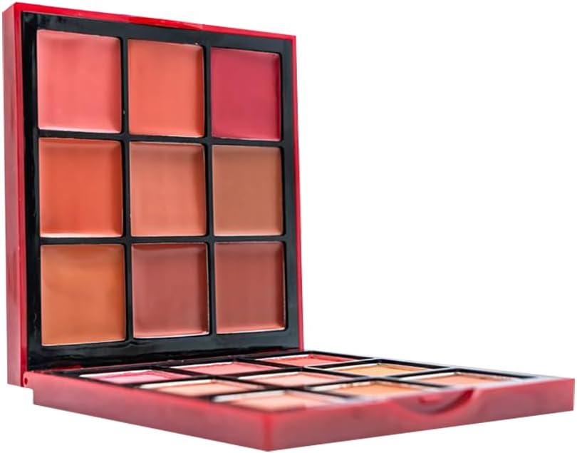 Carla Rose Cream & Powder Blush Palette - 18 Colors