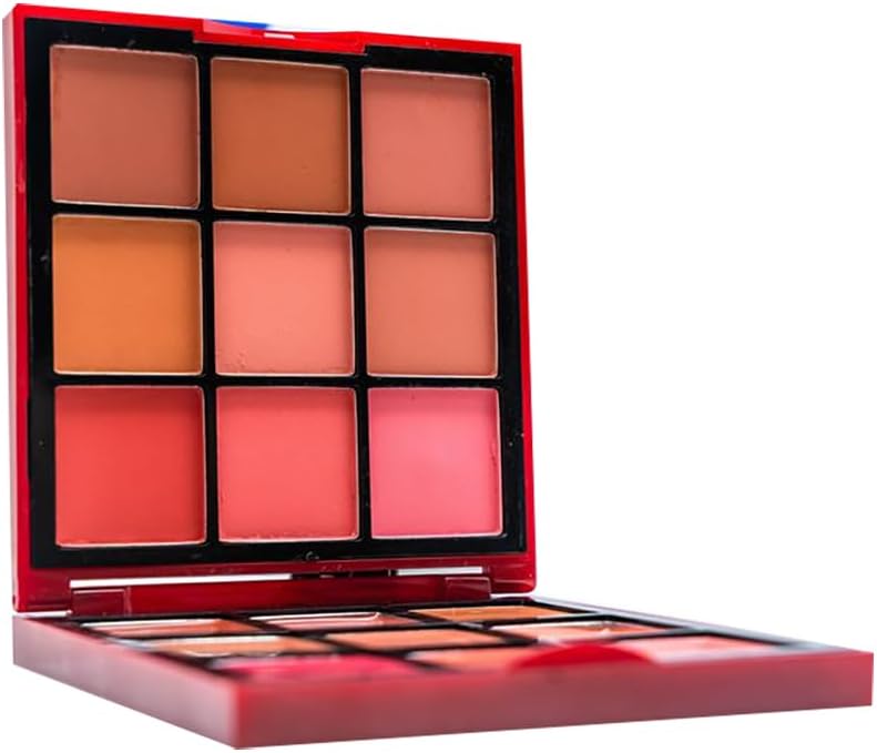 Carla Rose Cream & Powder Blush Palette - 18 Colors