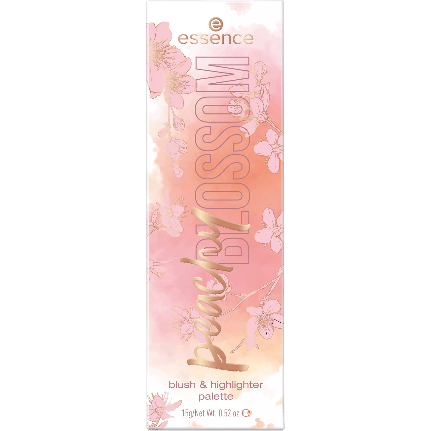 peachy BLOSSOM blush & highlighter palette