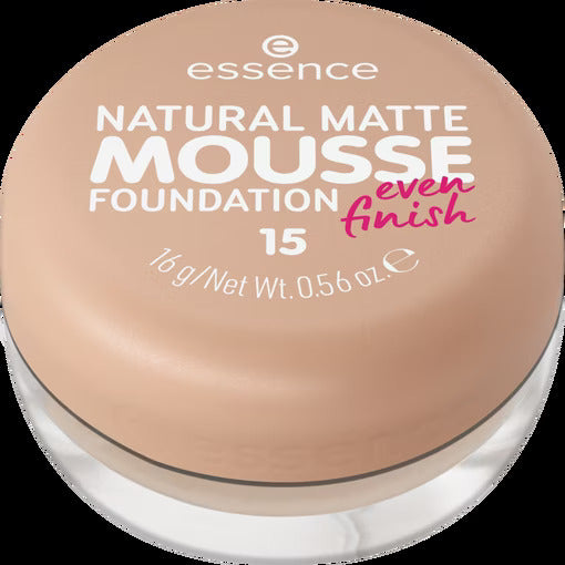 NATURAL MATTE MOUSSE FOUNDATION