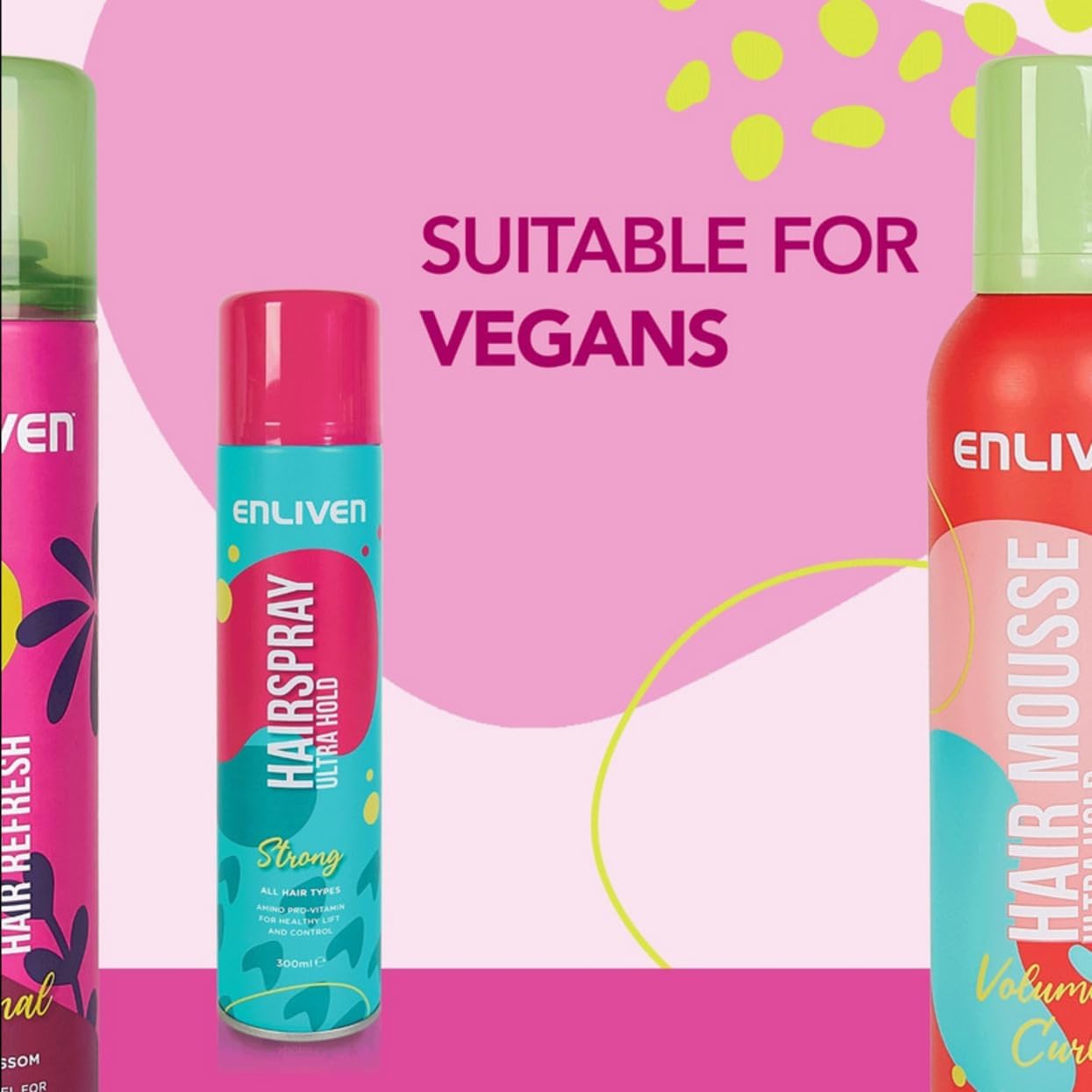 Enliven Pro V Hair Spray, 300ml