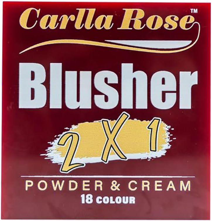 Carla Rose Cream & Powder Blush Palette - 18 Colors