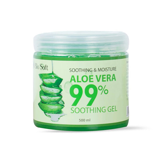 Aloe Vera Gel for Skin - 500ml - Bio Soft