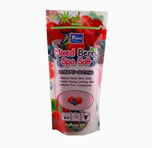 Yoko Skin care Mixed Berry Spa Salt 300 G