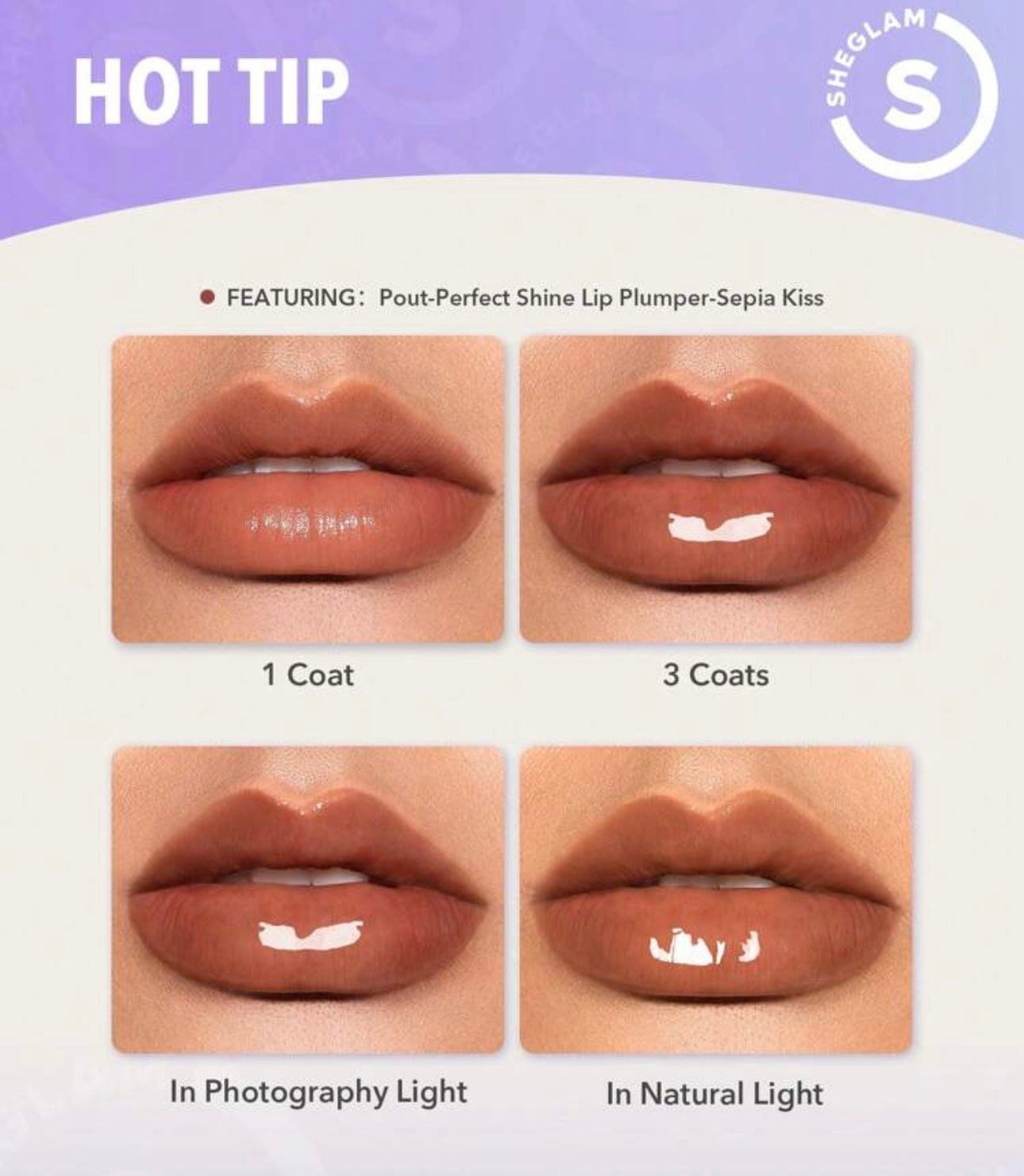 SHEGLAM Pout-Perfect Shine Lip Plumper