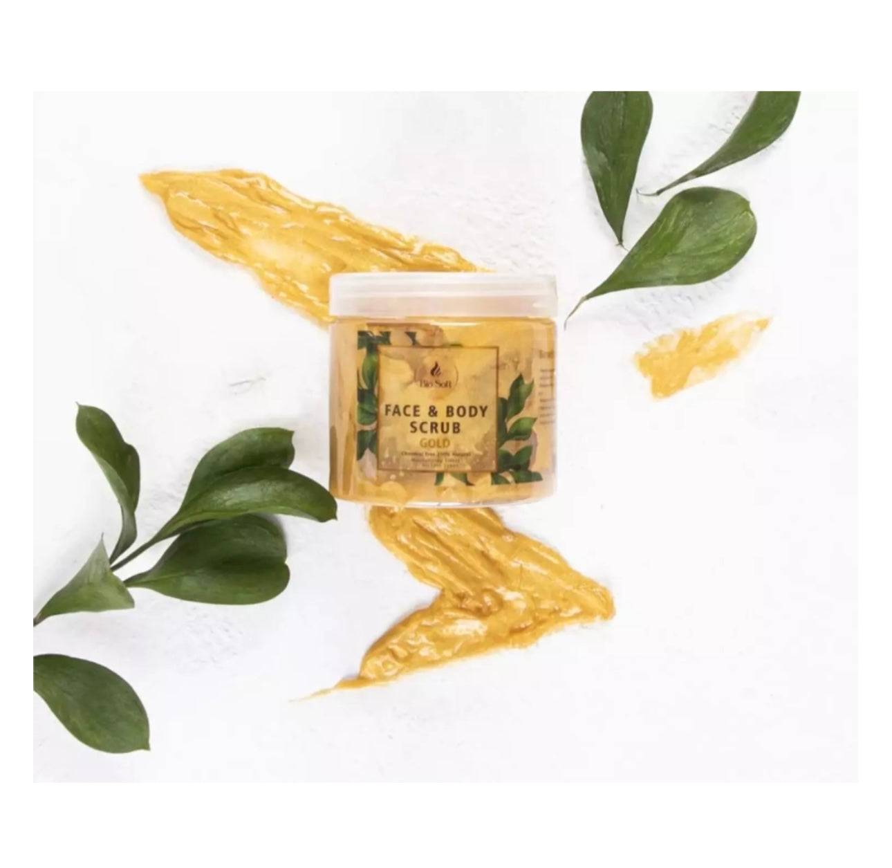 Bio Soft Face and Body Scrub with Gold