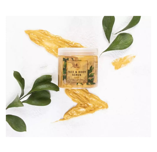 Bio Soft Face and Body Scrub with Gold
