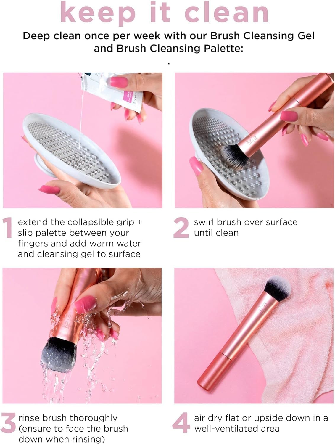 SCIENISH Other Professional Make Up Brushes Set 24Pcs With Synthetic Leather Case - Black
