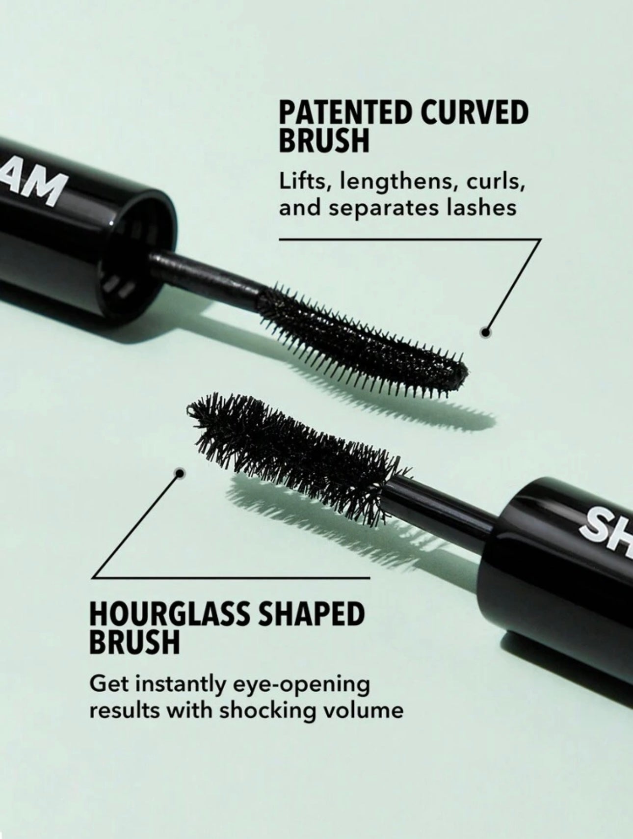 SHEGLAM All in One Volume & Length Mascara 2 In 1 Waterproof