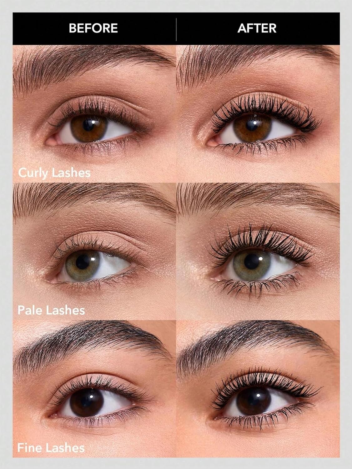 SHEGLAM 2 In 1 Black Volume and Length Washable Mascara Long Lasting Dual-Ended Tubing Eye Makeup
