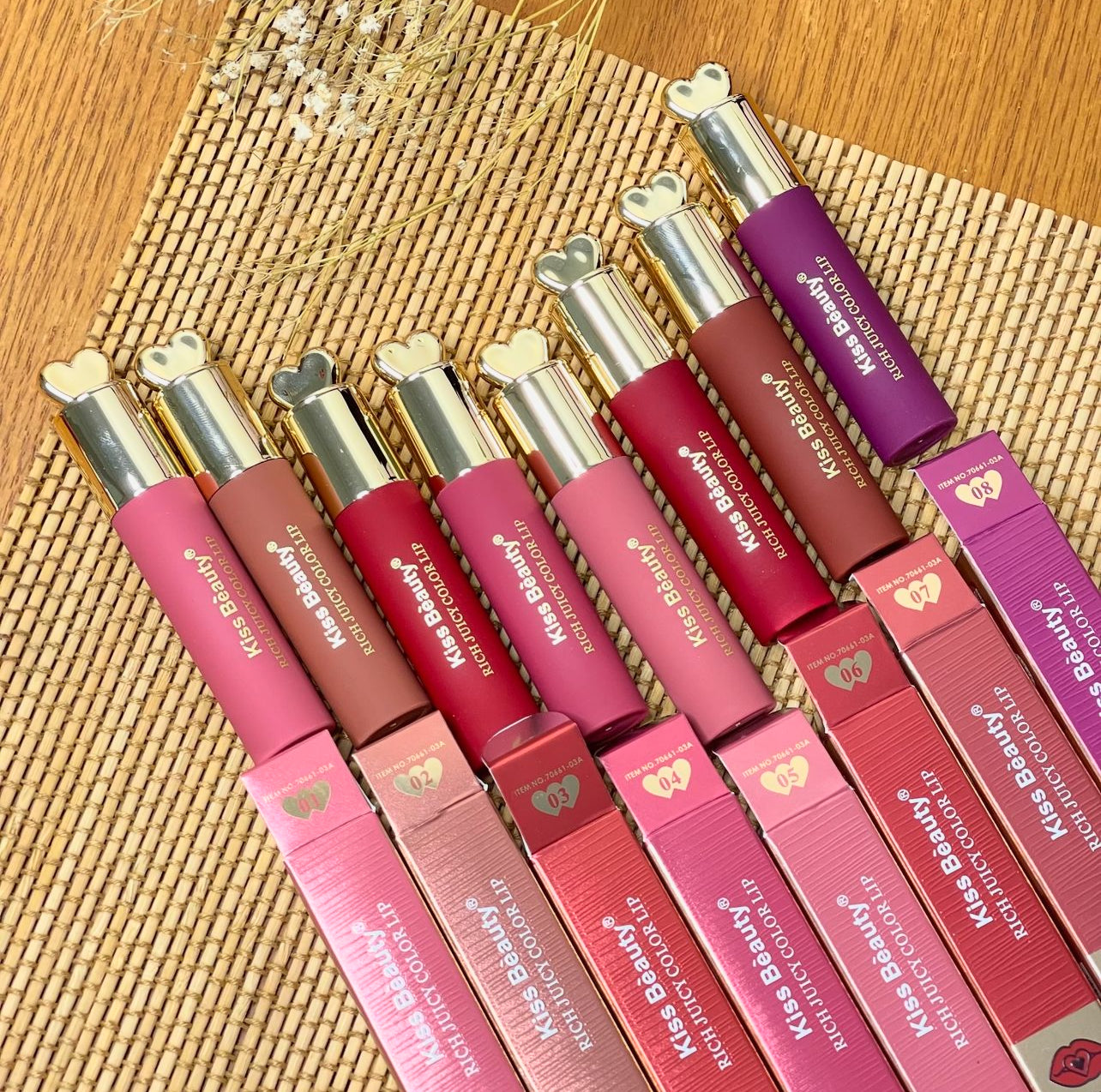 Kiss beauty lip gloss matte