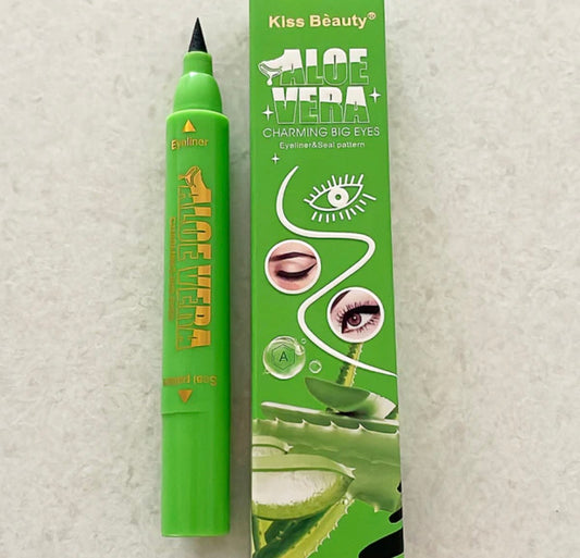 Aloe Vera Charming Big Eyes Matte Waterproof Eyeliner - Kaivla