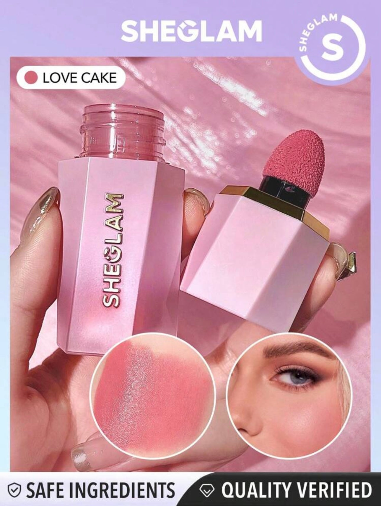 SHEGLAM Color Bloom Liquid Blush Matte Finish
