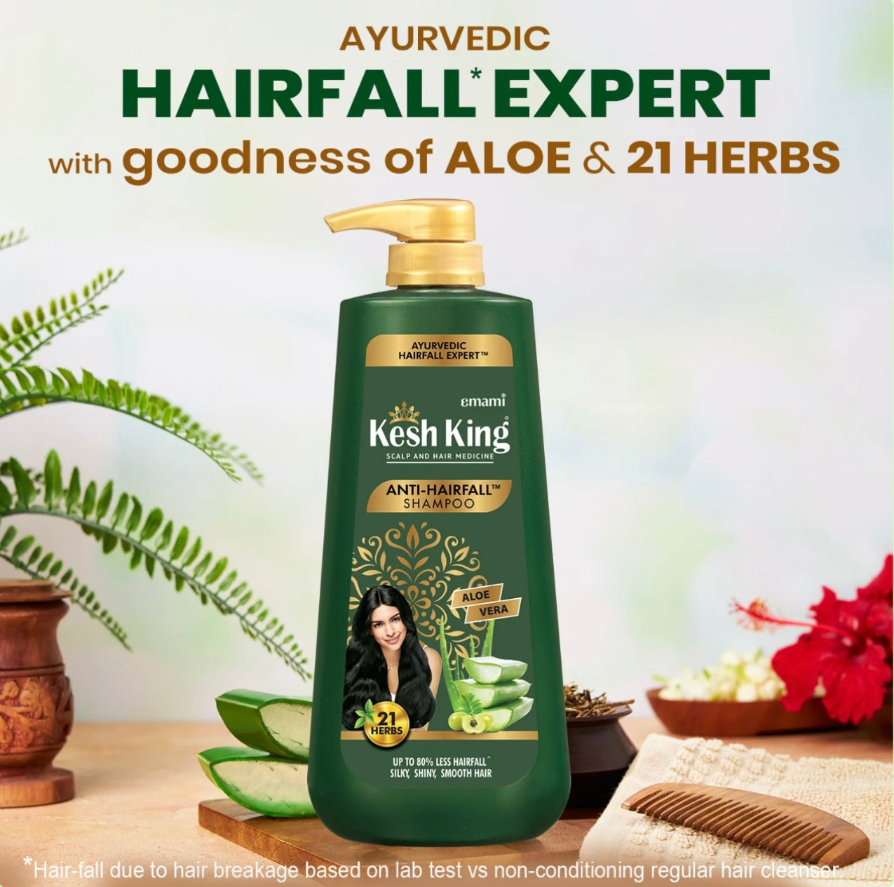 Kesh King Ayurvedic Anti Hair Fall Shampoo 200ml