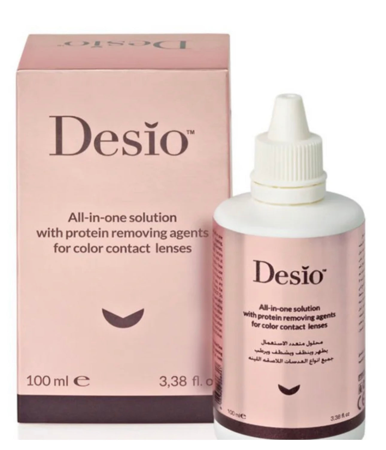Desio All In One Solution For Color Contact Lenses – 100ml