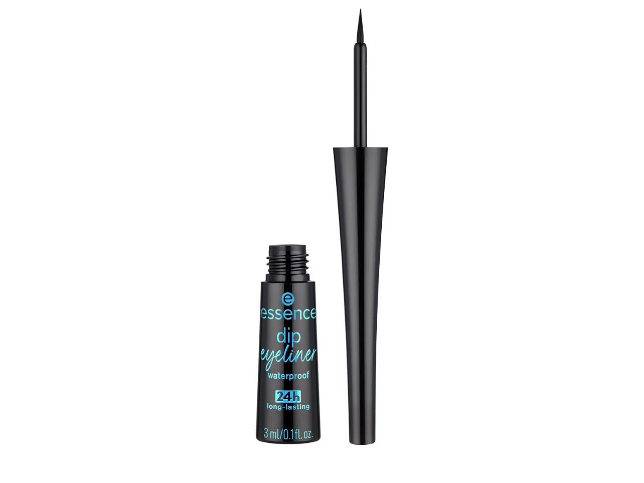 Essence Dip Eyeliner Waterproof 24 hr 01 Higly Pigmented Liquid