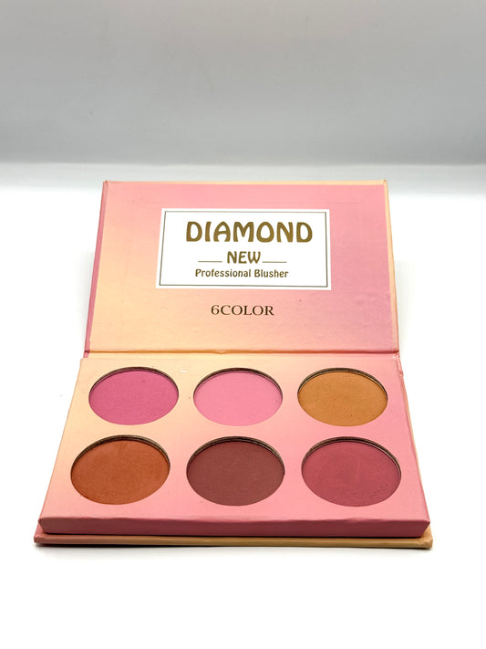 Diamond professional blusher set