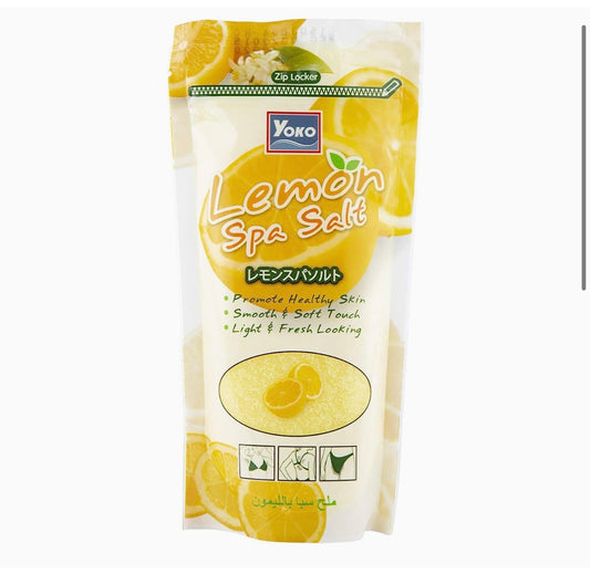 Yoko Lemon Spa Salt Body Scrub - 300 gm