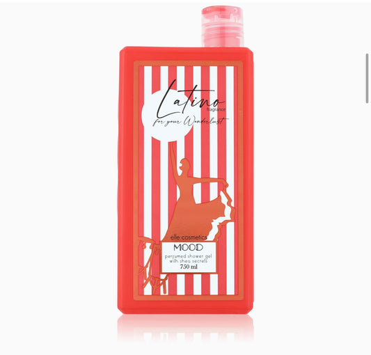 Mood Scented Shower Gel Latino 750Ml