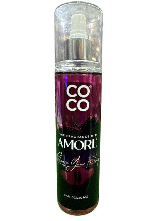 COCO Fine fragrance Body Mist Amore Release Your Feeling