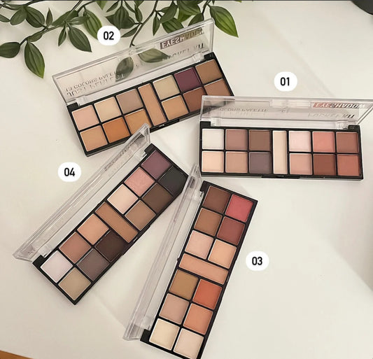 Dodo girl 13 Matte & Shimmer Colors Classic Eyeshadow Palette