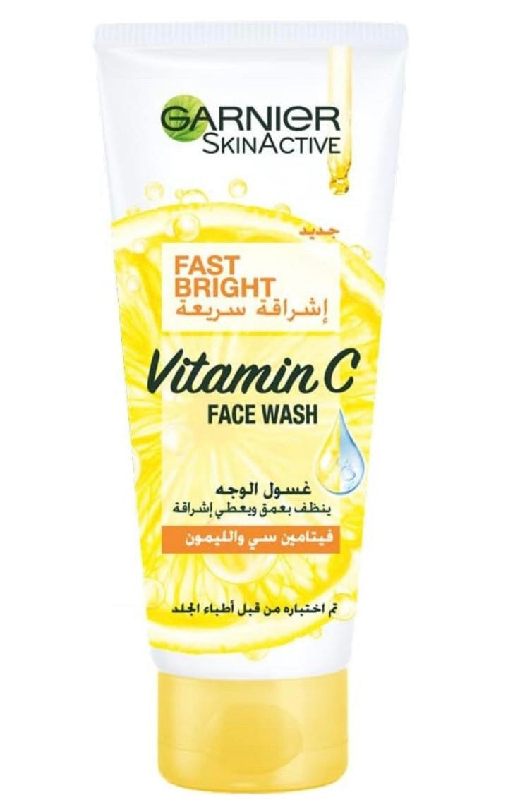 Garnier vitamin c face wash 50ml