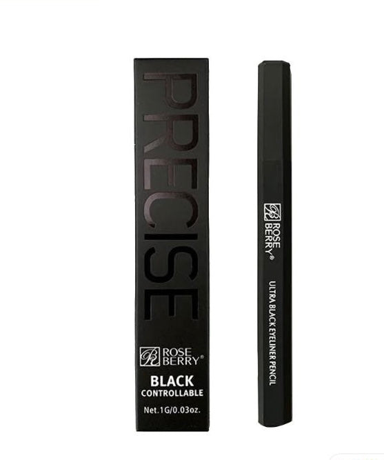 Rose Berry precise black controllable smooth & dynamic liquid eyeliner