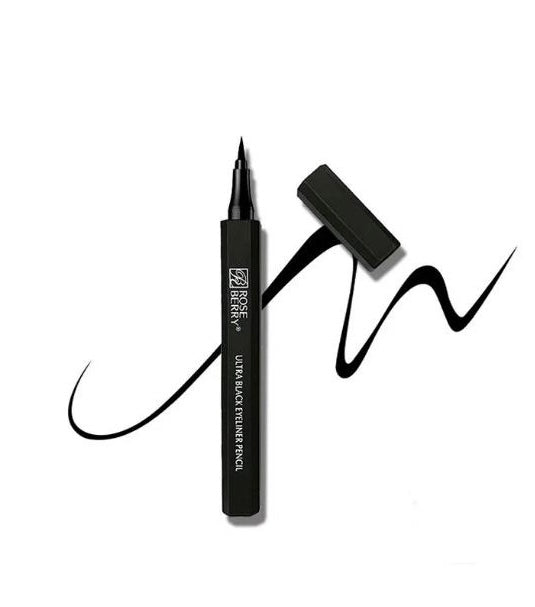 Rose Berry precise black controllable smooth & dynamic liquid eyeliner