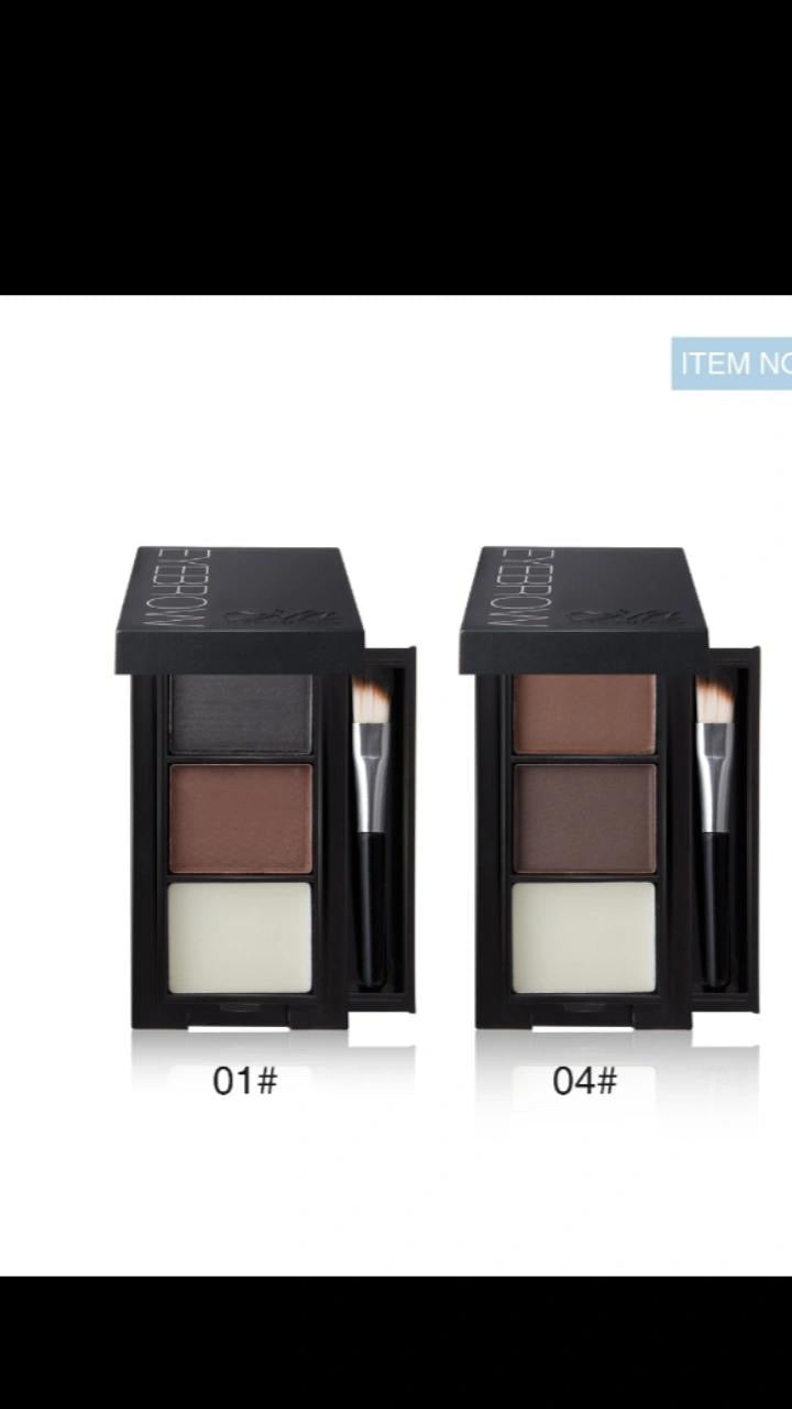 multifunctional eyebrow powder palette