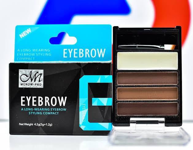 E16001 Cosmetic 4 colors waterproof eyebrow powder