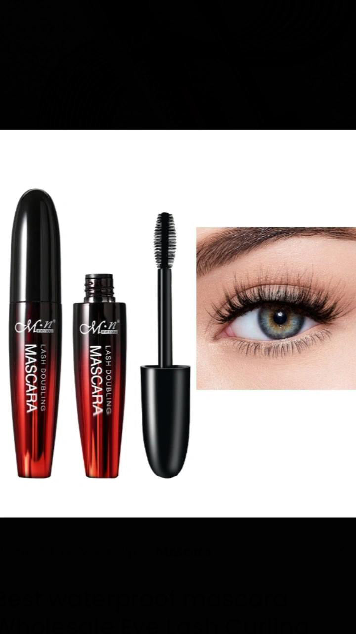 Best waterproof mascara Wholesale Eye Lash Curling Custom Logo Organic Vegan 4D Silk Fiber Eyelash