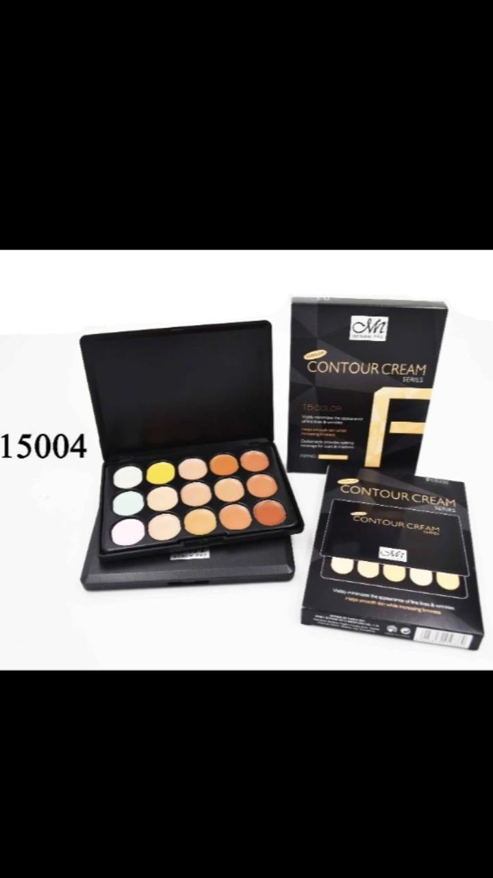 Concealer for face makeup Menow C15004 Contour Cream 15colors Concealer Palette
