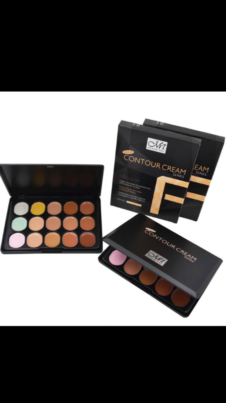 Concealer for face makeup Menow C15004 Contour Cream 15colors Concealer Palette