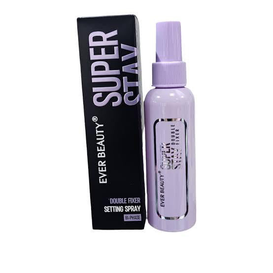 Ever beauty super stay double fixer setting spray