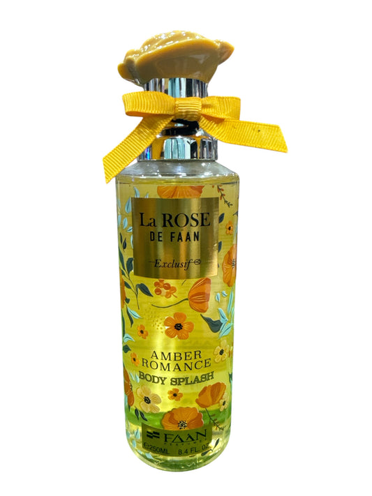 La Rose De Faan Amber Romance Body Splash