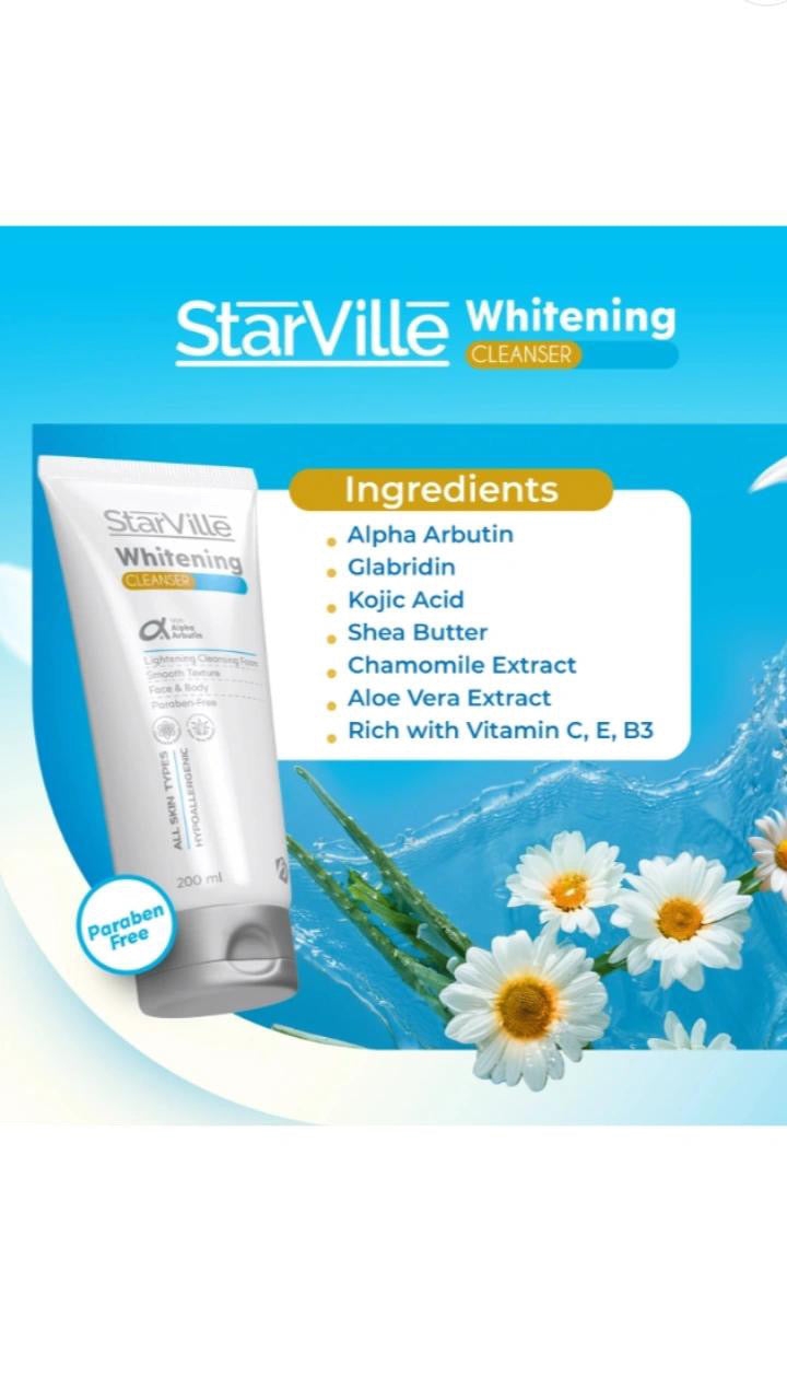 Starville Whitening Cleanser 200 ml