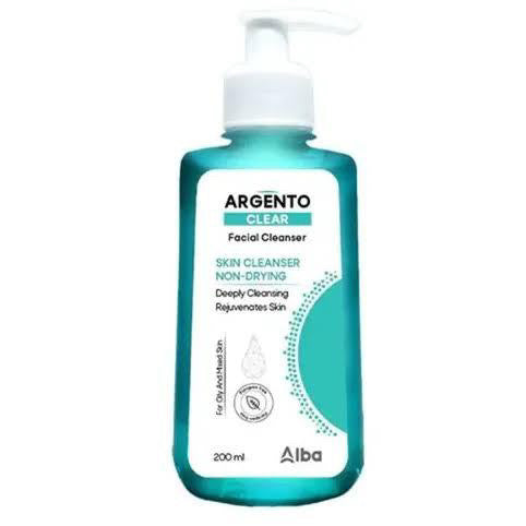 Argento clear facial cleanser skin cleanser 200ml