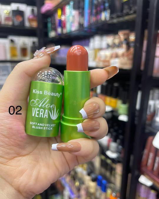 Kiss Beauty – Rubor stick aloe vera soft and velvet