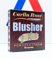 Carlla Rose blusher 2 in 1 powder & cream 18 color