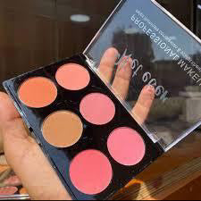 Wet ever blusher palette 6 colors