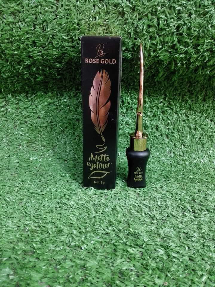 Rose Gold matte eyeliner