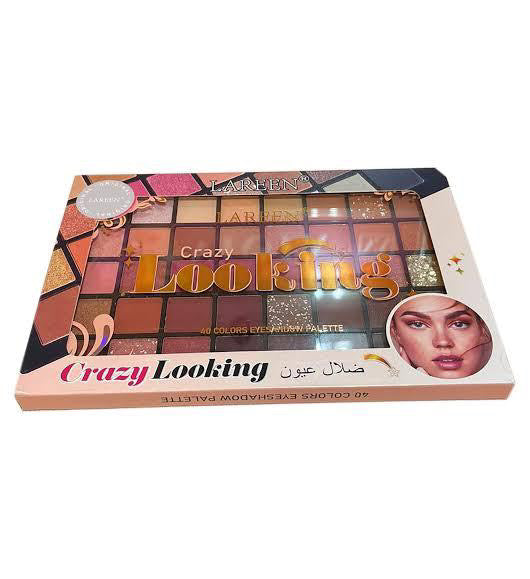 Lareen crazy looking 40 colors eyeshadow palette