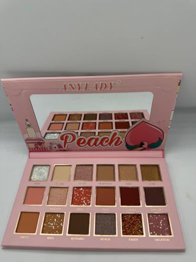 Any lady peach 18 shade’s eyeshadow palette