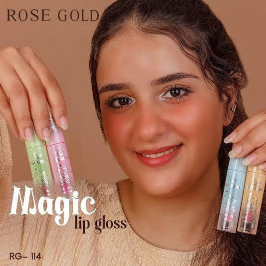 Rose Gold magic lip gloss