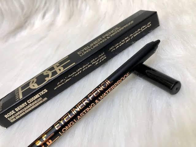 Rose Berry eyeliner pencil long lasting & waterproof