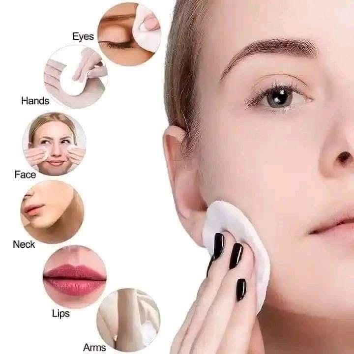 Deep fresh cotton pads 70 pcs.