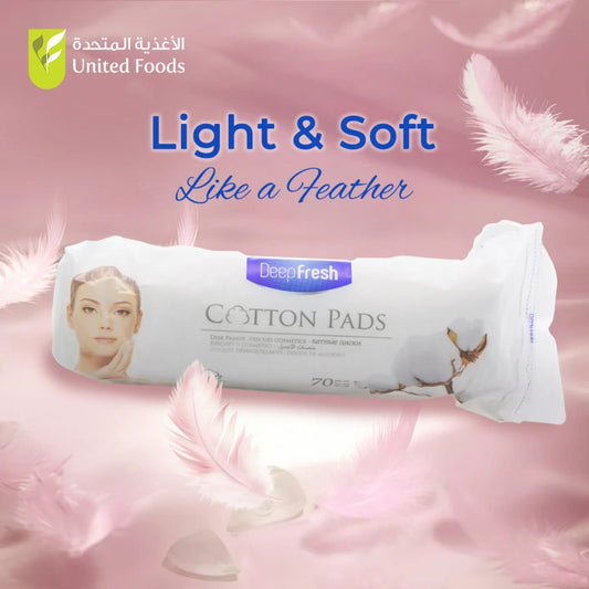 Deep fresh cotton pads 70 pcs.