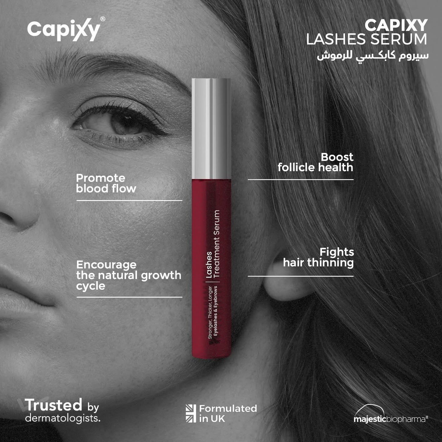 Capixy lashes treatment serum