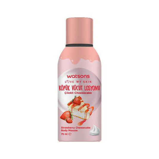 فوم سبراي واتسون تشيز كيك وفراولة Watsons Strawberry cheesecake Foam Lotion
